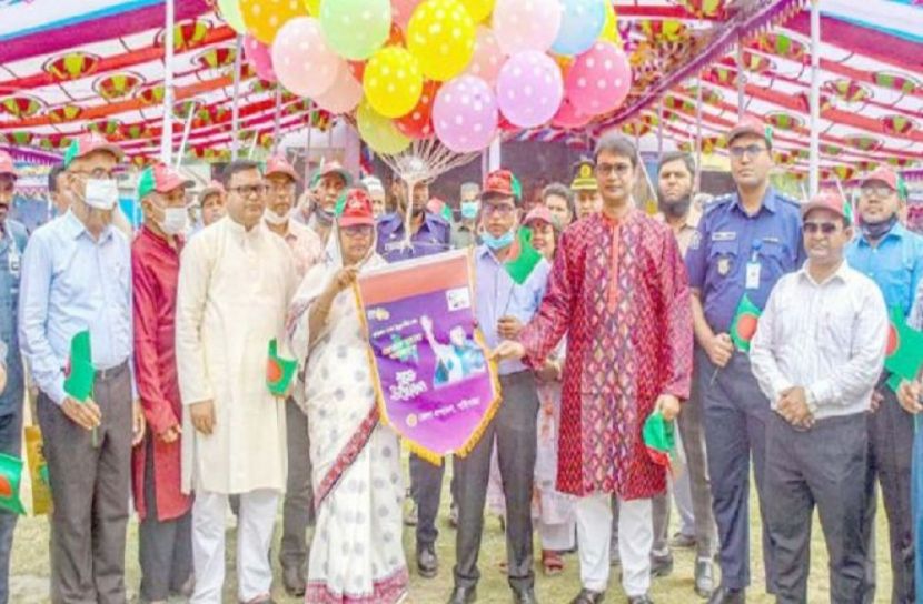 উন্নয়নশীল দেশে উত্তরণ উপলক্ষে র‌্যালী