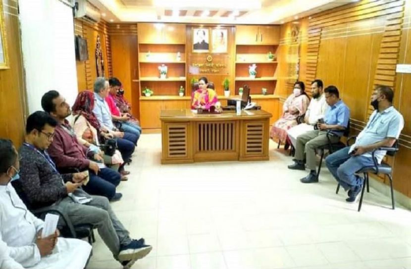রাজারহাটে সুইডেন দূতাবাসের ফার্স্ট সেক্রেটারি কন্ট্রোলারের মতবিনিময়