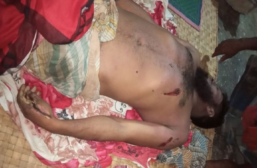 নিজের পাতা ফাঁদে কৃষকের মৃত্যু
