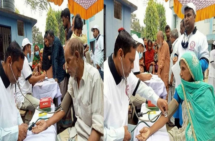 সৈয়দপুরে ফ্রি মেডিক্যাল ক্যাম্প