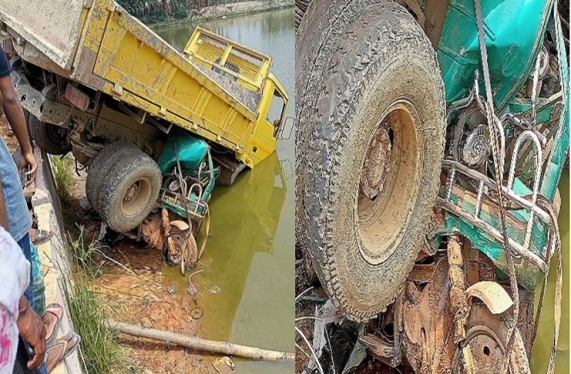 ভালুকায় ডাম্পট্রাকচাপায় নিহত ৩