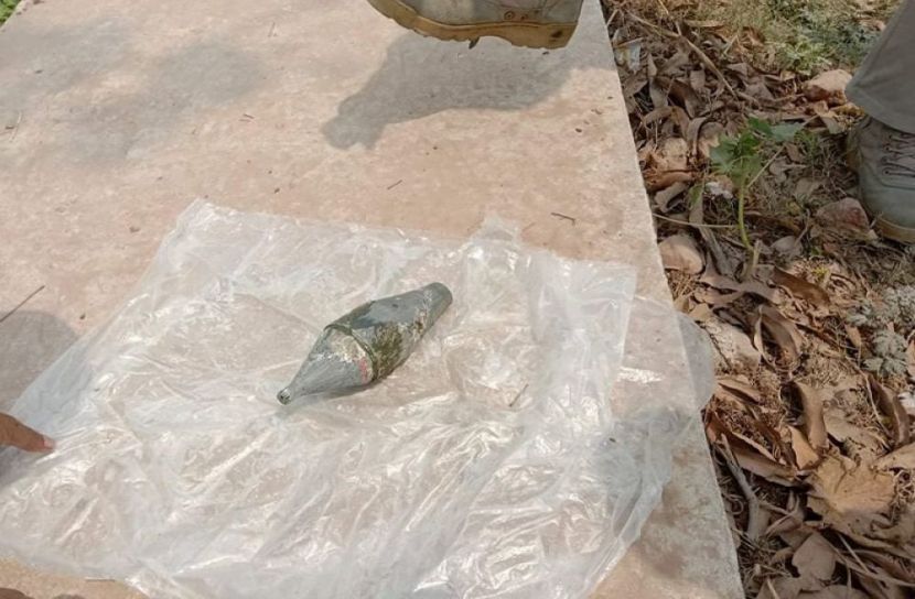 রাবিতে অবিস্ফোরিত মর্টারশেল উদ্ধার