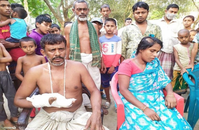ত্রিশালে তুচ্ছ ঘটনাকে কেন্দ্র করে প্রতিবন্ধীর উপর হামলা