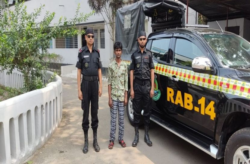 গৌরীপুরে শিশু ধর্ষণ চেষ্টা মামলার আসামি গ্রেফতার
