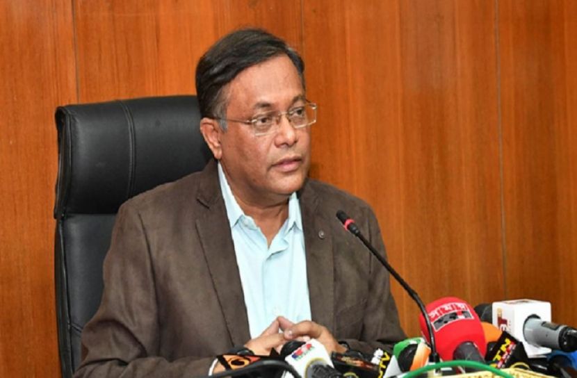 তথ্য ও সম্প্রচারমন্ত্রী ড. হাছান মাহমুদ (ফাইল ছবি)