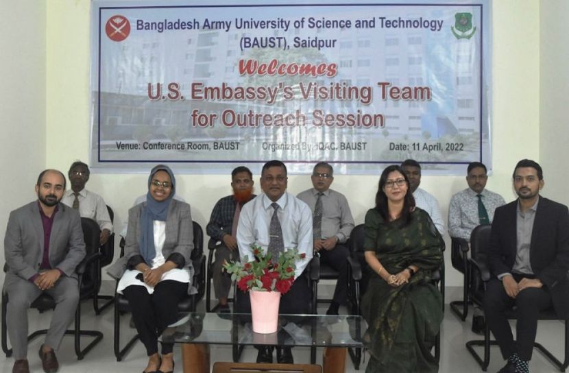 বাউস্ট পরিদর্শন করলেন মার্কিন দূতাবাসের প্রতিনিধি দল