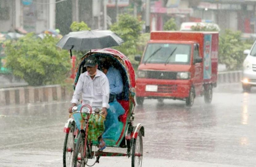 সারাদিন ঝরবে বৃষ্টি