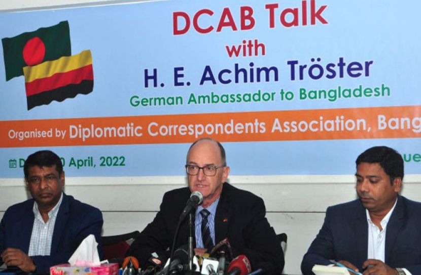 জার্মান রাষ্ট্রদূত আখিম ট্রোস্টার (ছবি: সংগৃহীত)