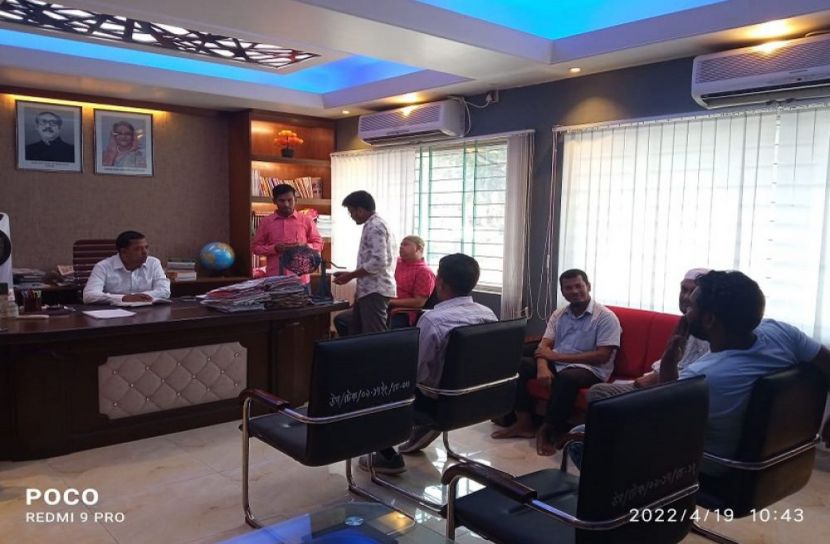 টেকনাফে নির্মাণ প্রকল্পের ঠিকাদার নির্বাচিত