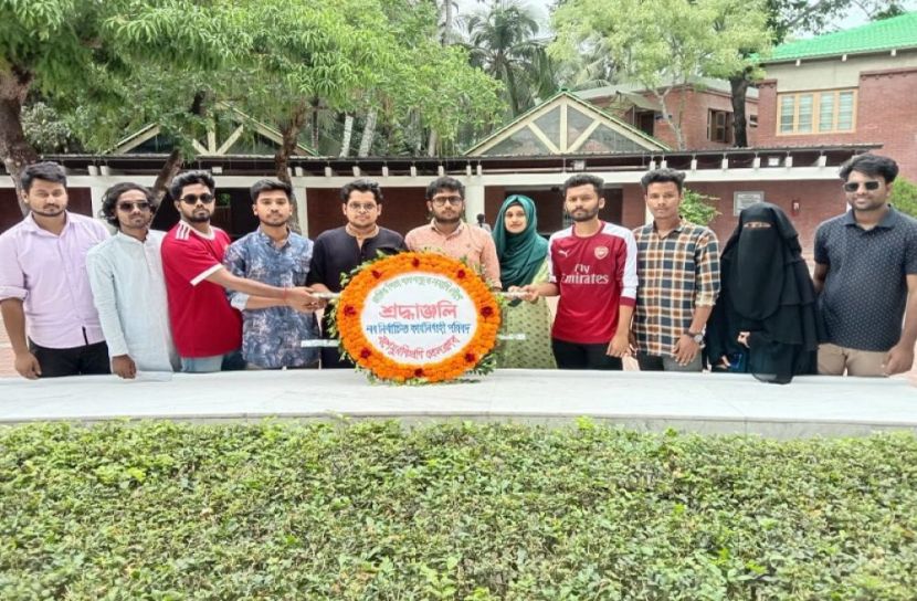 জাতির পিতার সমাধিতে শ্রদ্ধাঞ্জলি