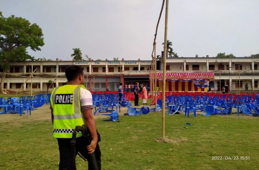 ঈশ্বরগঞ্জে বিএনপির ইফতার মাহফিলে ভাংচুর