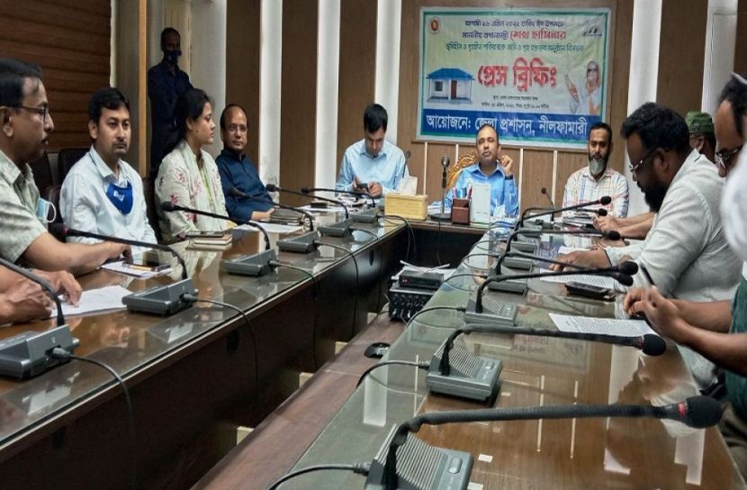 নীলফামারীতে ঘর পাচ্ছে ১২০৫ ভূমিহীন