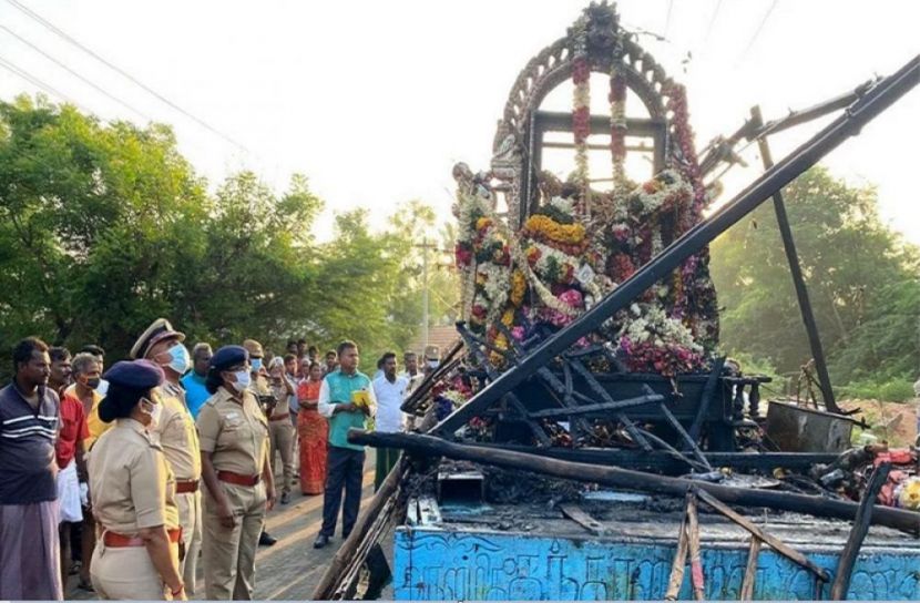 ভারতে রথযাত্রায় বিদ্যুৎস্পৃষ্ট হয়ে নিহত ১১