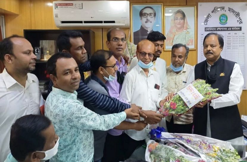 নবনির্বাচিত জেলা পরিষদ প্রশাসককে প্রেসক্লাবের শুভেচ্ছা
