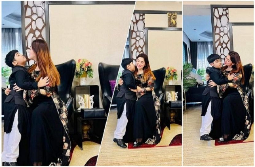 ছেলেকে নিয়েই অপু বিশ্বাসের ঈদ