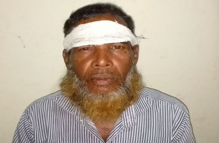গৌরীপুরে ভাতিজা-ভাতিজির হামলায় চাচা আহত