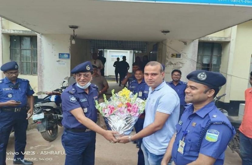 ঈশ্বরগঞ্জ থানায় নতুন ওসির যোগদান