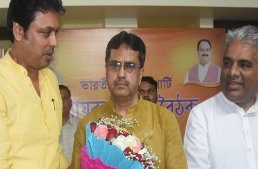 ত্রিপুরার নতুন মুখ্যমন্ত্রী মানিক সাহা