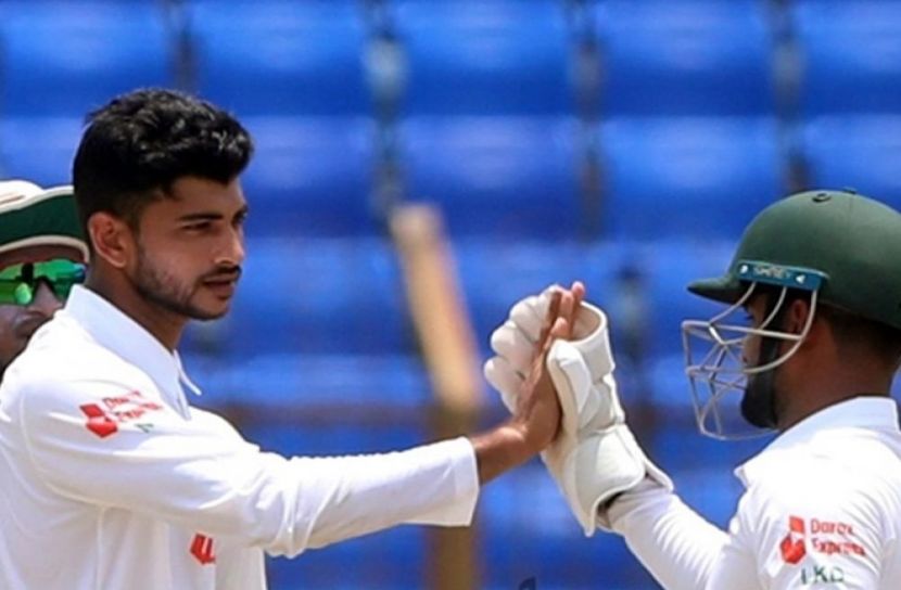 টাইগার শিবিরে স্বস্তি এনে দেন স্পিনার নাঈম হাসান (ছবি: সংগৃহীত)