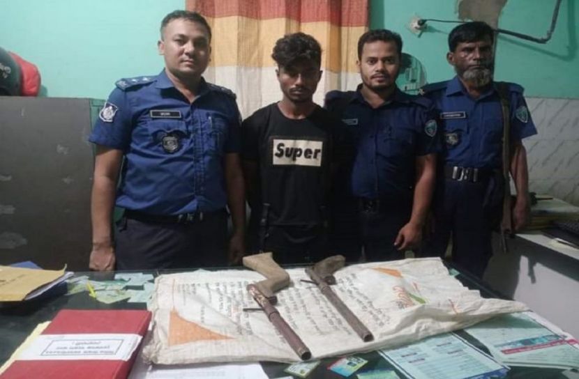 নোয়াখালীতে আগ্নেয়াস্ত্রসহ যুবক আটক