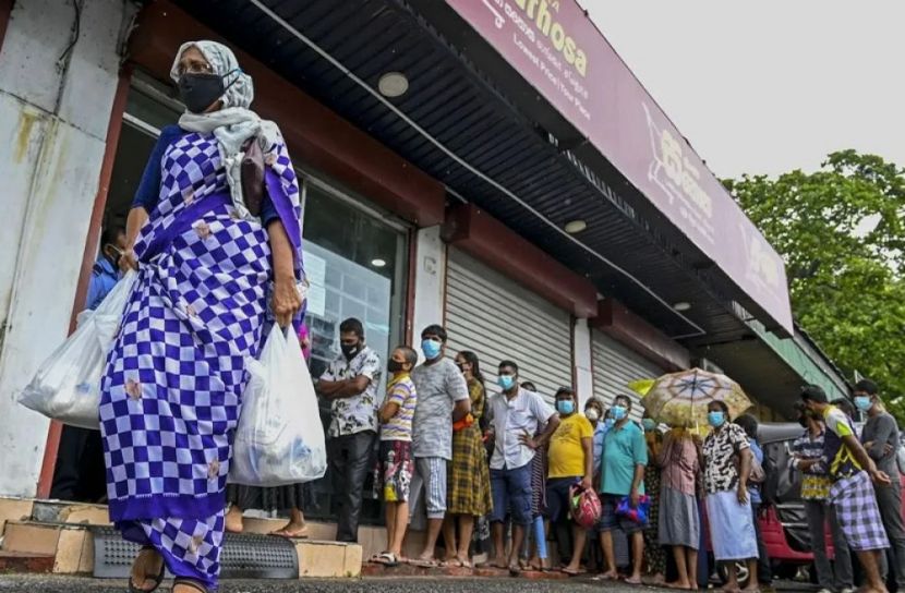 খাবারের জন্য শ্রীলঙ্কানদের আকুতি