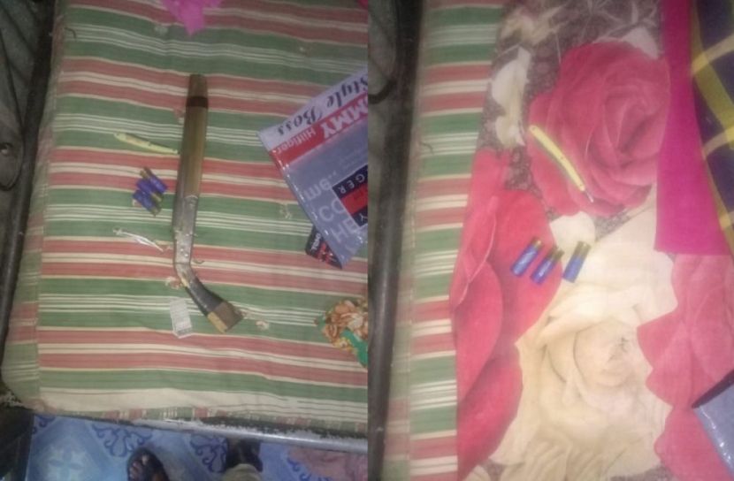 মোল্লাকান্দিতে বন্দুকসহ আটক ২