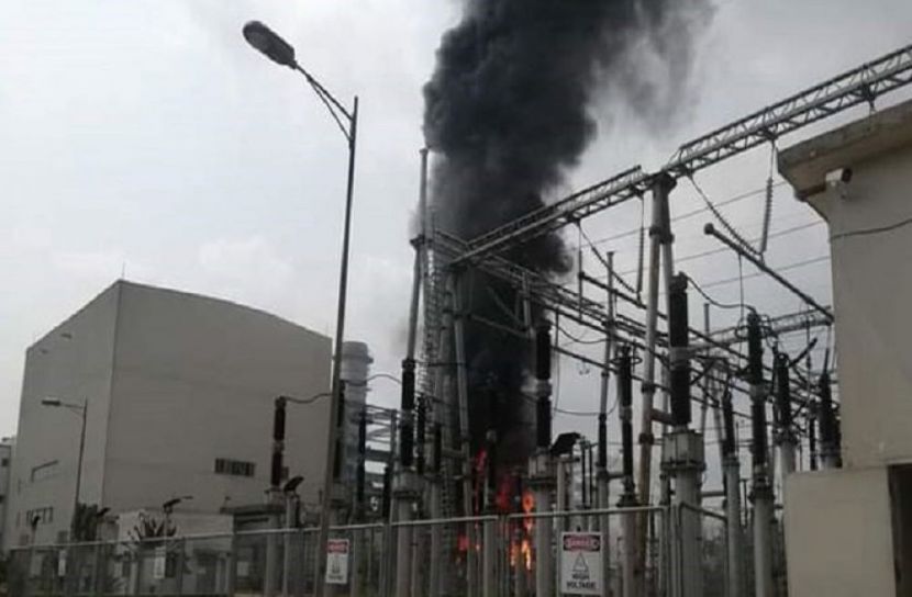 শাহজিবাজার বিদ্যুৎকেন্দ্রে অগ্নিকাণ্ড