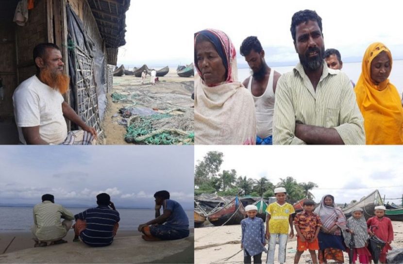 নাফ নদীর ১০ হাজার জেলের জীবন দুর্বিষহ