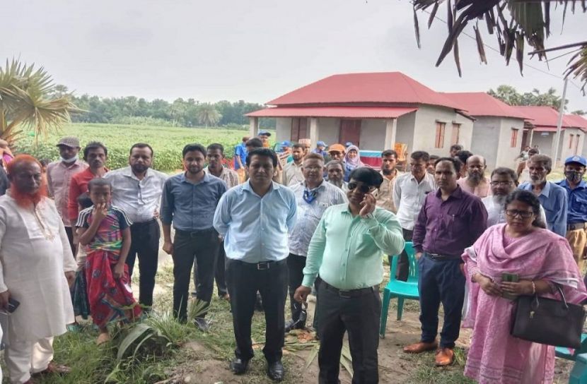 বোয়ালমারীতে গৃহহীন পুনর্বাসন সংক্রান্ত মতবিনিময় সভা