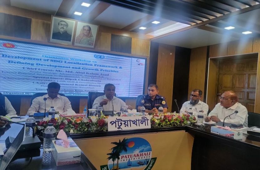 পটুয়াখালীতে এসডিজি বিষয়ক মতবিনিময় সভা অনুষ্ঠিত