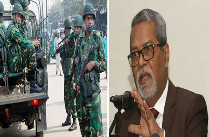 নির্বাচনে সেনাবাহিনী দরকার নেই