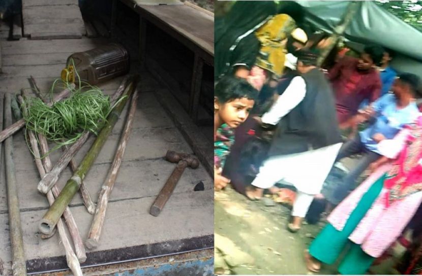 জমি দখল নিয়ে সংঘর্ষে আহত ৫