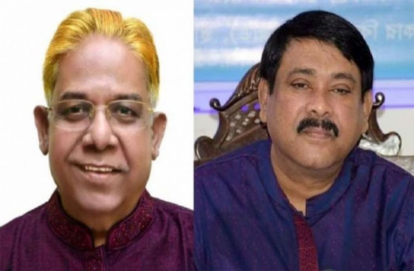আরফানুল হক রিফাত ও মনিরুল হক সাক্কু। ফাইল ছবি