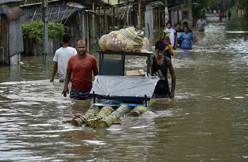 আসাম ও মেঘালয়ে বন্যায় ৩১ মৃত্যু