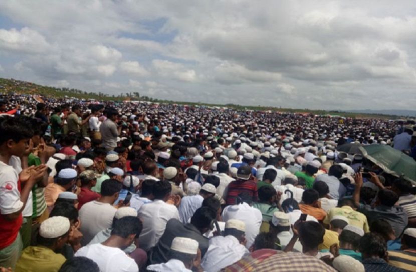 রোহিঙ্গাদের মহাসমাবেশ
