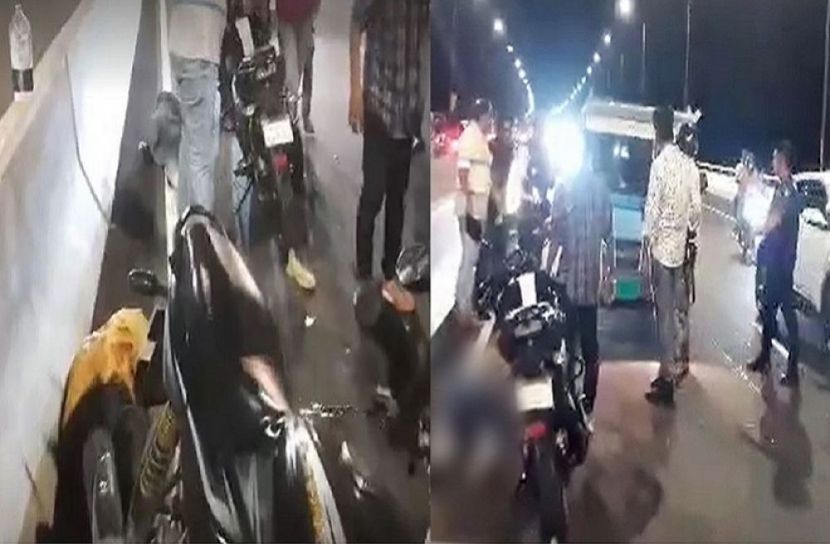পদ্মা সেতুতে ভয়াবহ মোটরসাইকেল দুর্ঘটনা