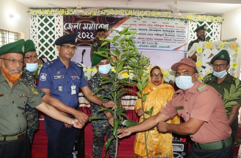 আনসার বাহিনীর জেলা সমাবেশ অনুষ্ঠিত