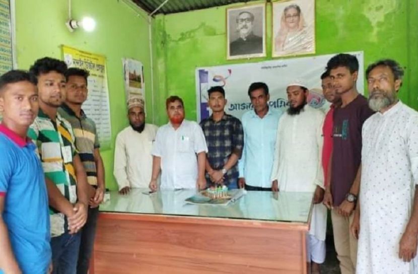নান্দাইলে আজকের পত্রিকার ১ম বর্ষপূর্তি পালন