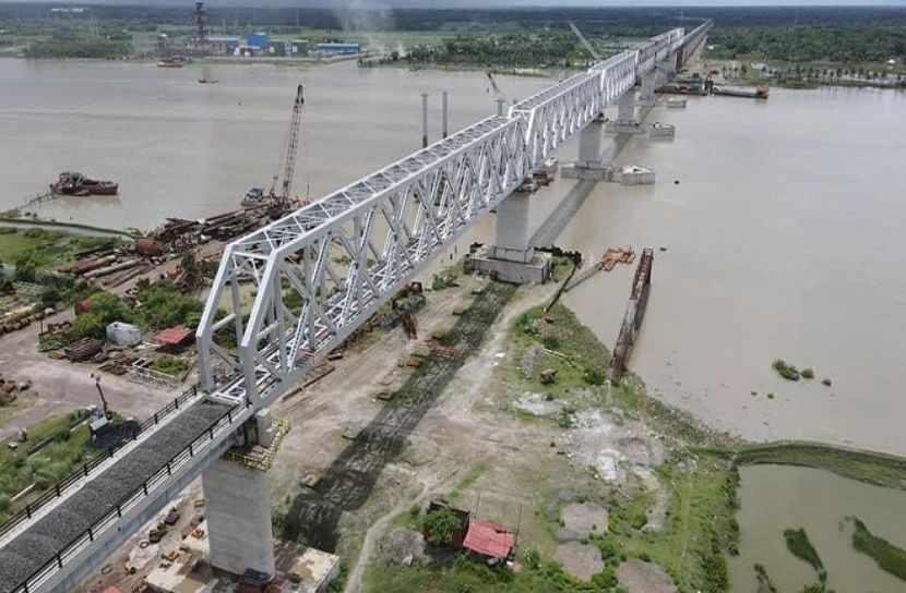 শেষ হলো রূপসা রেলসেতুর নির্মাণ