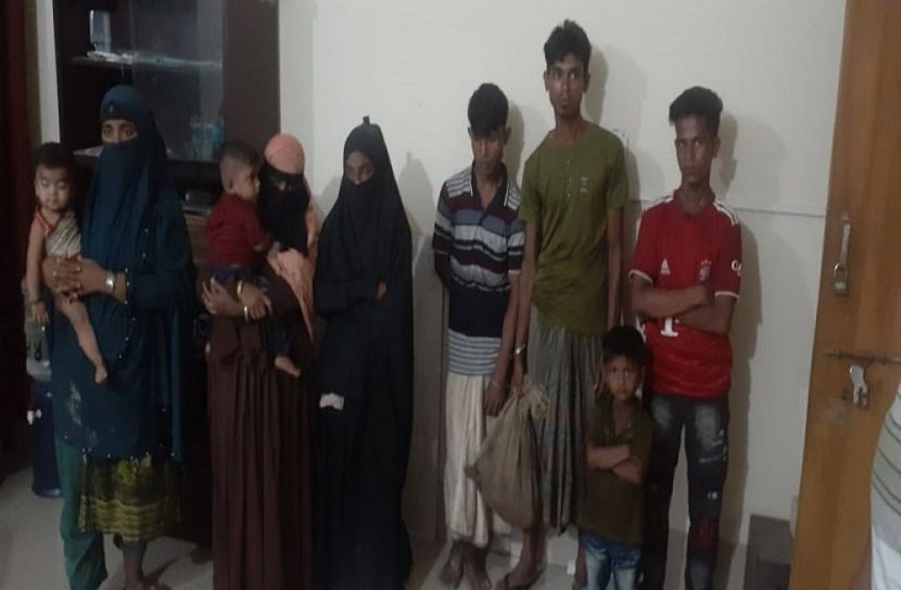 কোম্পানীগঞ্জে ৯ রোহিঙ্গা আটক