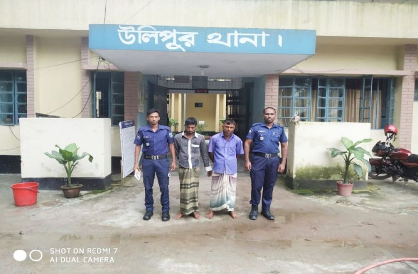 উলিপুরে ইয়াবাসহ দুই মাদক ব্যবসায়ী আটক