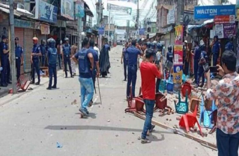 ভোলায় সংঘর্ষ, আসামি ৪০০