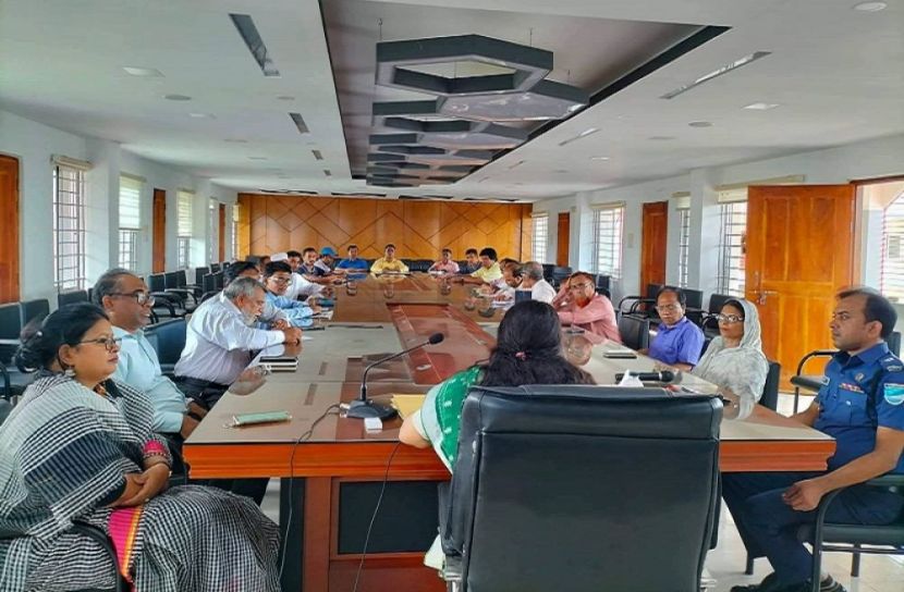 মাদারীপুরে উপজেলা প্রসাশনের মাসিক সভা অনুষ্ঠিত