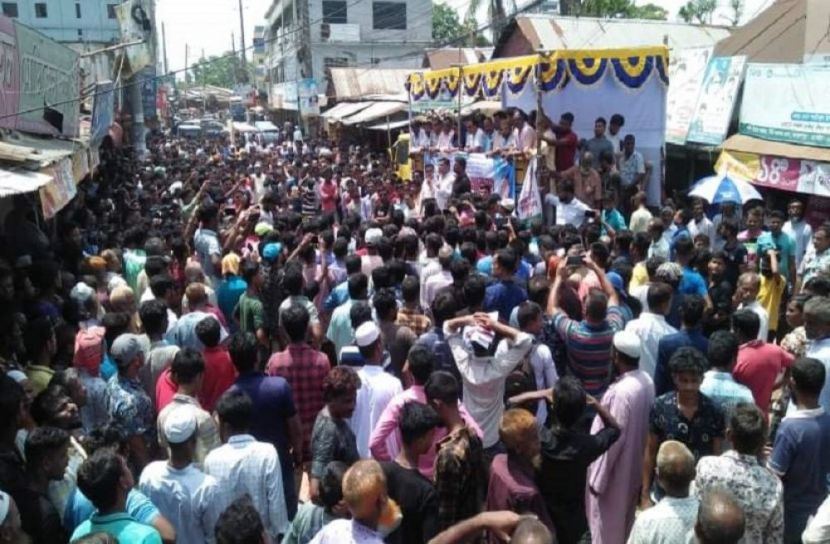 জামালপুরে বিএনপির বিক্ষোভ সমাবেশ