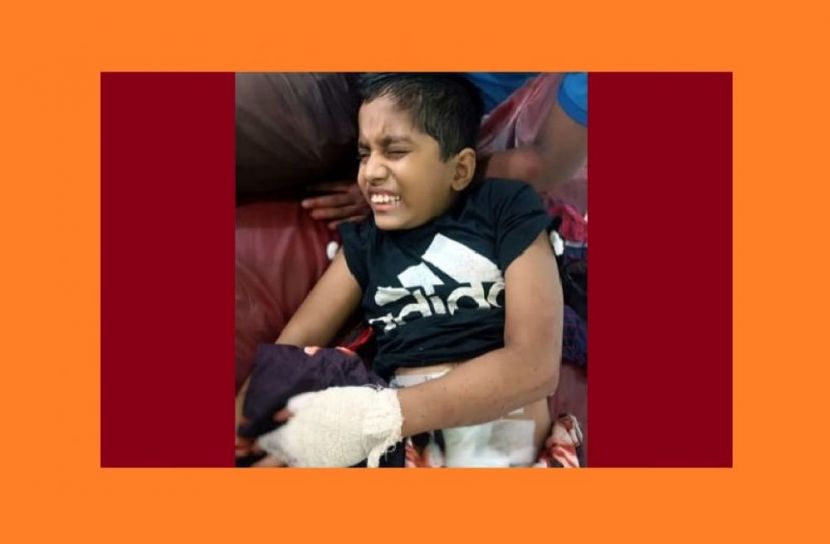 তোকে না পেয়ে, তোর ছেলেকে মারলাম