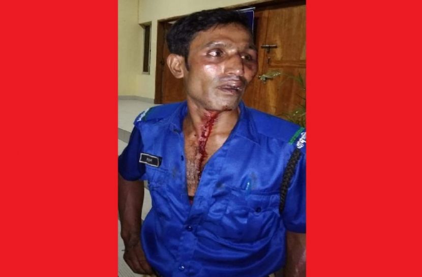 ঠাকুরগাঁও পুলিশের উপর হামলা