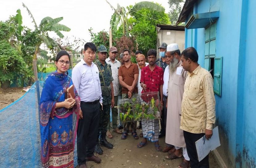 মুক্ত আকাশে উড়ল ৩৫০টি পাখি