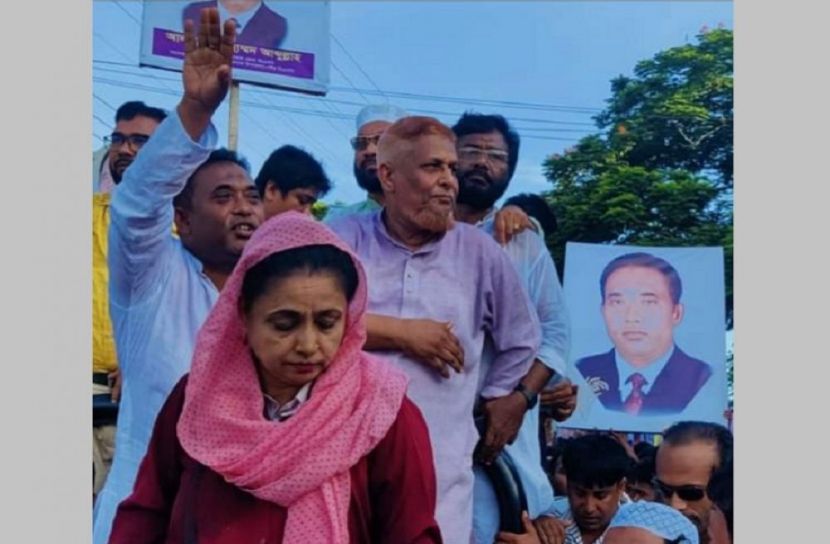 টেকনাফে শহরে বিএনপির মিছিল