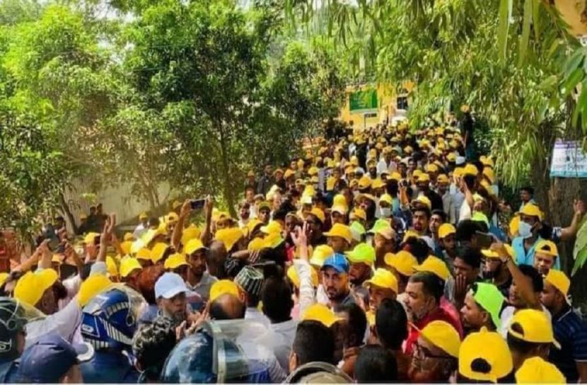 গজারিয়ায় বিএনপির কর্মসূচিতে বাধা