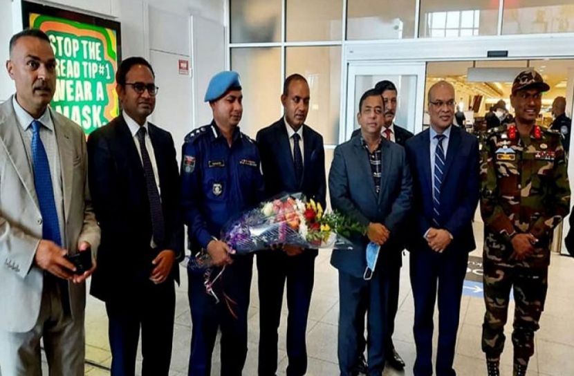 নিউইয়র্ক পৌঁছেছেন আইজিপি